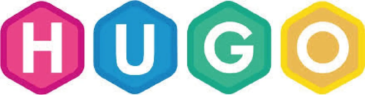 Hugo static website logo
